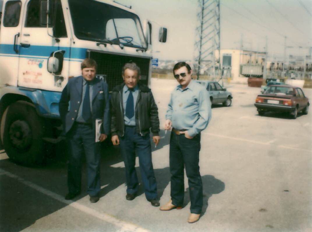 Jozef Rábek (vľavo) a kolegovia.