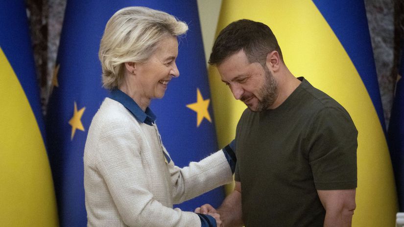 Predsedníčka Európskej komisie Ursula von der...