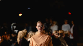 Modelka na prehliadke slovenskej značky Nehera