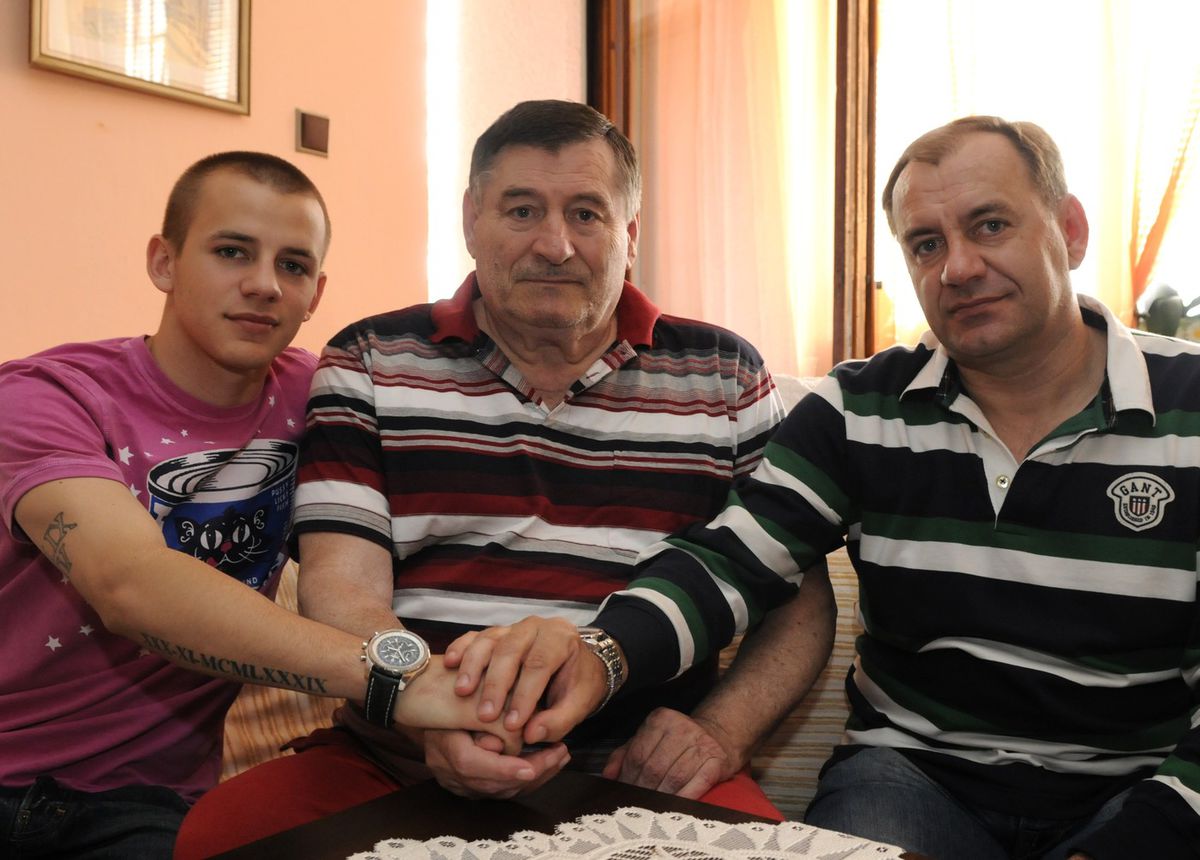 Vladimír Weiss mladší (vľavo), starší (vpravo)...