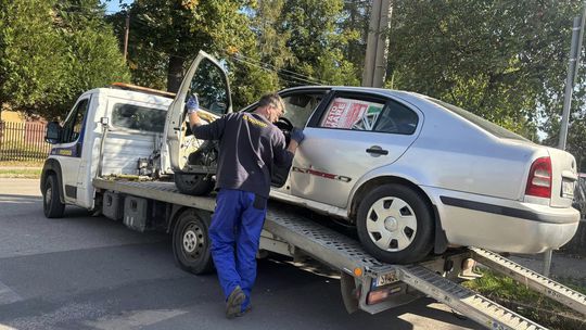 Vraky stáli na Kuzmányho ulici v Ružomberku...