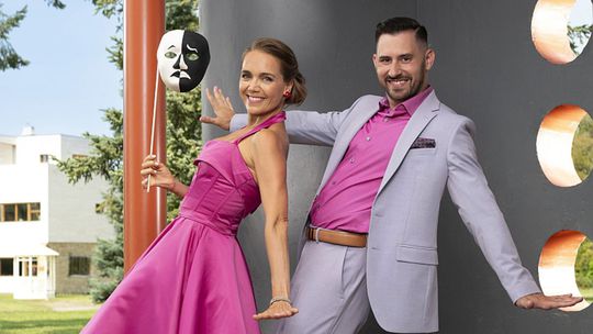 Herečka a speváčka Lucie Vondráčková a Lukáš...