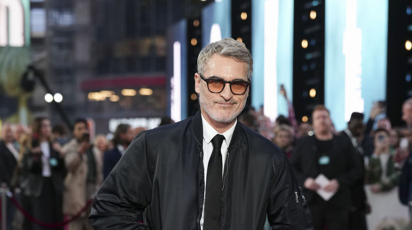 Joaquin Phoenix na premiére filmu 'Joker:...
