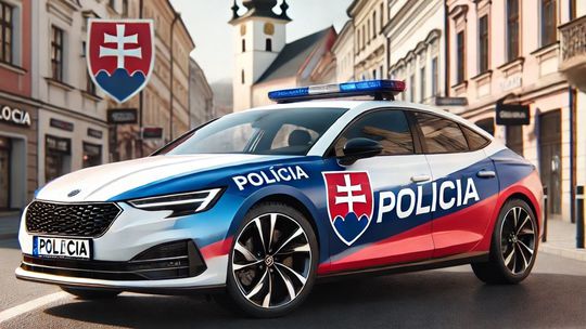 Návrh dizajnu policajného auta č.1