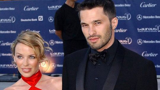 Olivier Martinez a Kylie Minogu na archívnej...