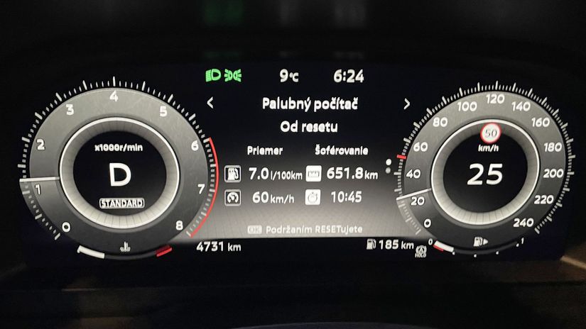 Po viac ako 600 km jazdy sme dosiahli s ľahšou...