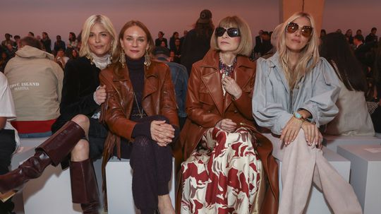 Zľava: Herečky Selma Blair, Diane Kruger,...