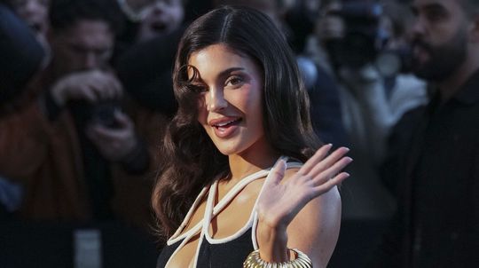 Kylie Jenner na prehliadke Schiaparelli...