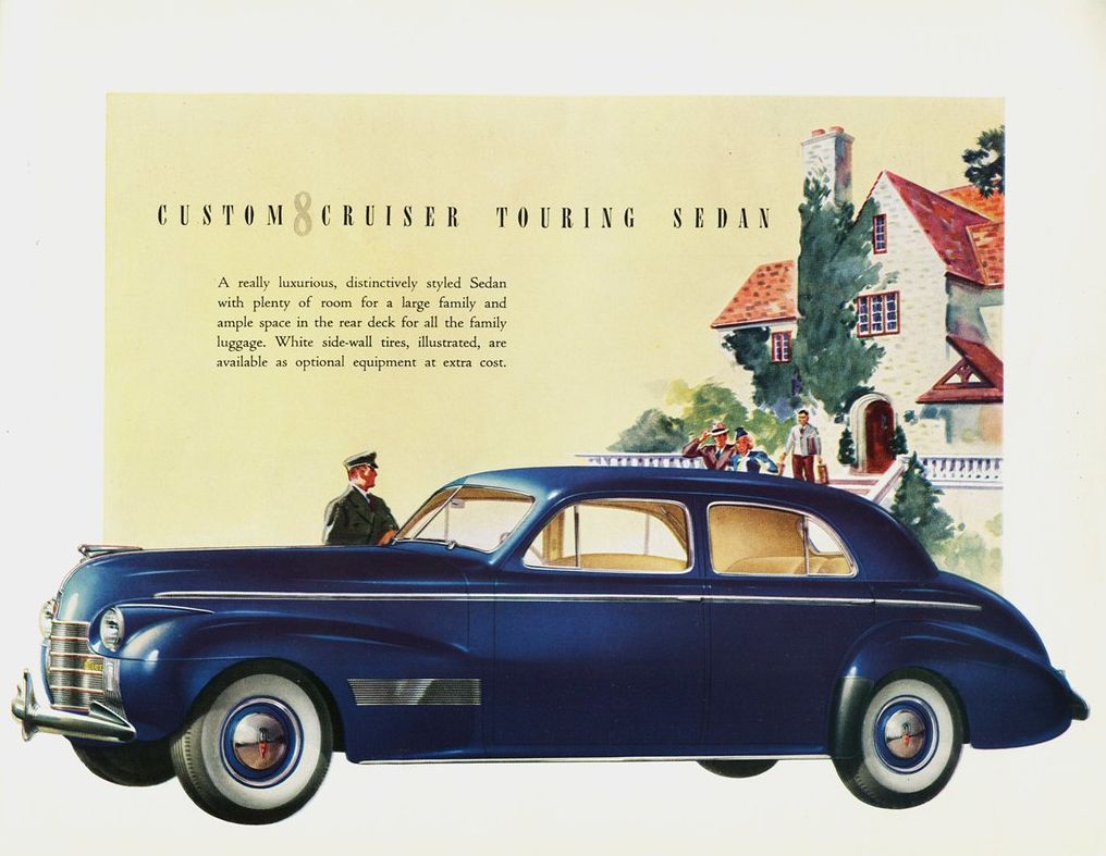 Oldsmobile Custom 8 Cruiser bol prvým sériovým...
