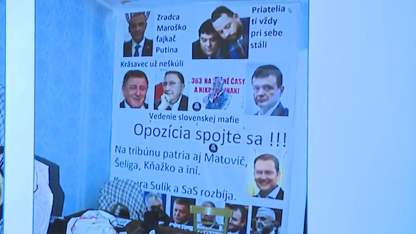 Tabuľa hanby, ktorú našla polícia pri domovej...