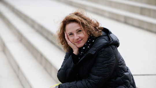 Herečka Zuzana Mauréry. 