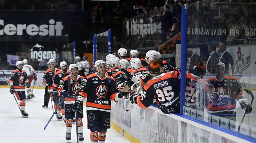 SR TEL štvrťfinále play off Michalovce Zvolen KEX