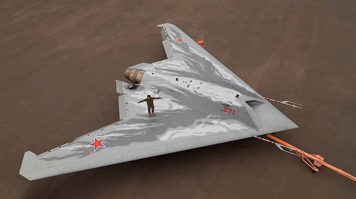 Ruský experimentálny dron Ochotnik