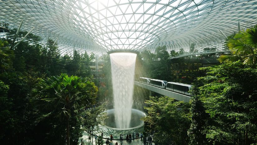 Singapurské letisko Jewel Changi