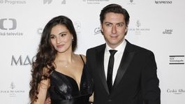 Sára Donutilová a Martin Donutil na podujatí...