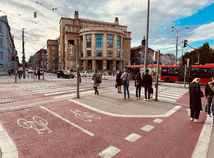 Vajanského nábrežie, cyklopruhy, cyklotrasa, Matúš Vallo, Bratislava