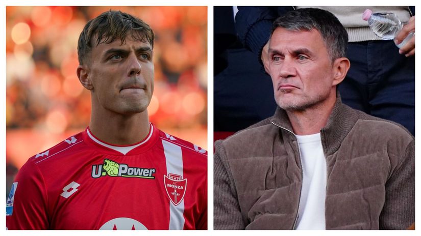 Daniel a Paolo Maldini