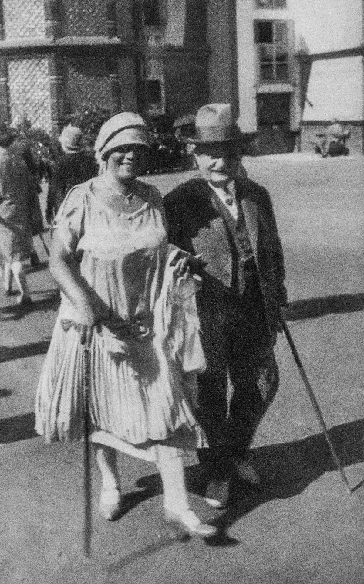 Leoš Janáček so svojou múzou Kamilou Stösslovou.
