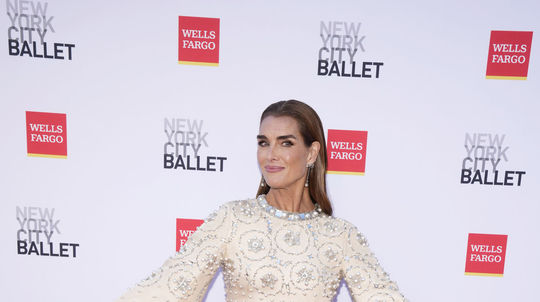 Herečka Brooke Shields na podujatí New York...
