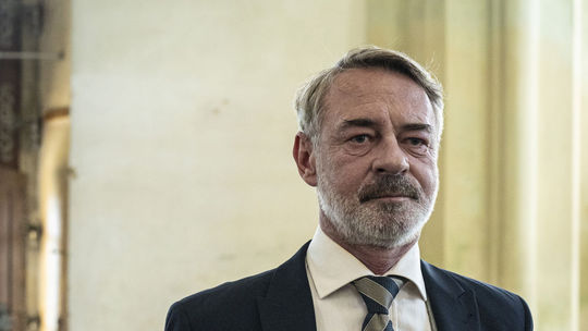 Jiří Dvořák v seriáli  Lovec. 