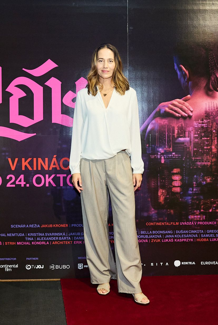 Herečka Jana Kolesárová.