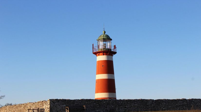 gotland, maják, Švédsko, more, cestovanie,...