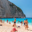 Zakynthos, Grécko, Navagio, pláž, more, leto, cestovanie, dovolenka