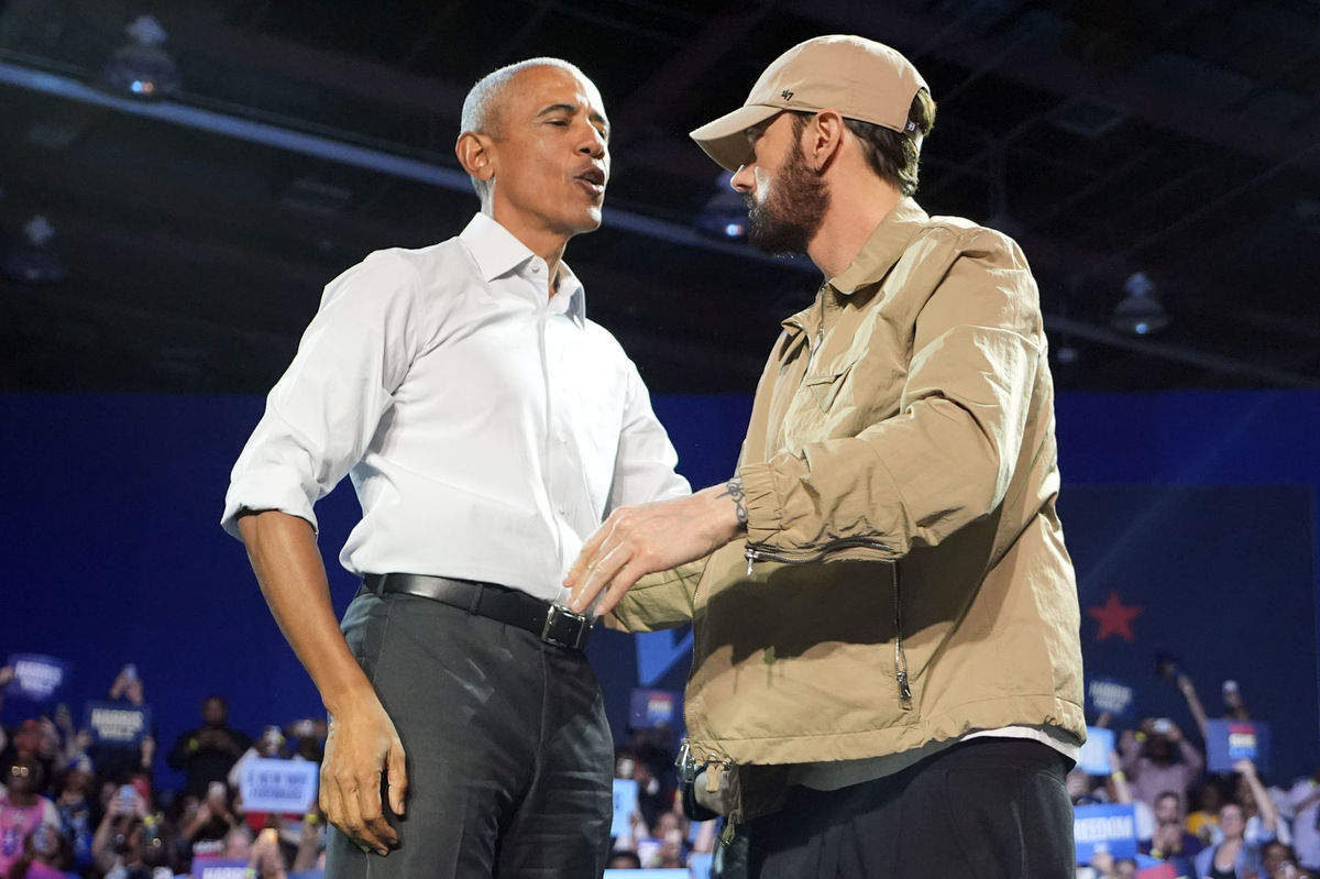 obama, eminem