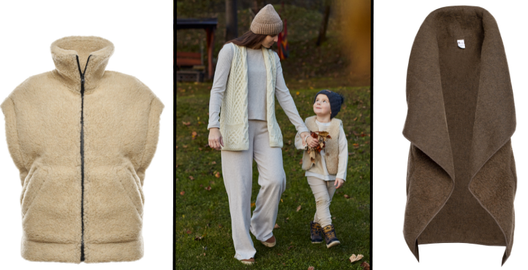 Vesty sú na jeseň obľúbeným kúskom odevu.