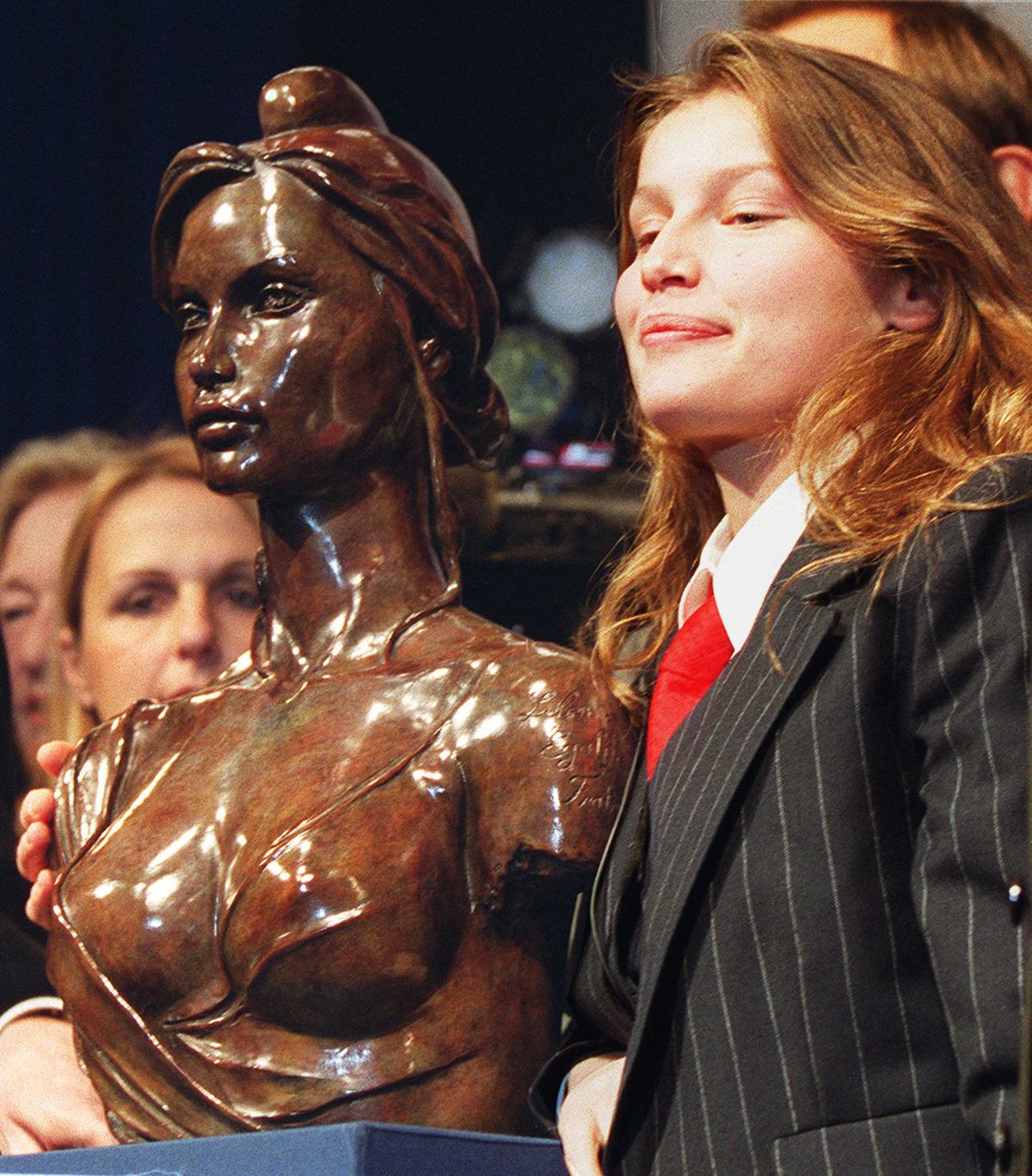 Záber z roku 1999: Modelka Laetitia Casta...