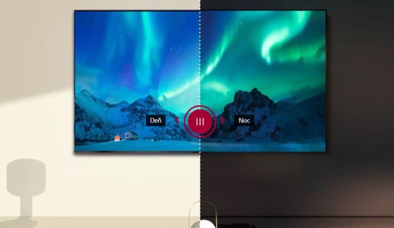 Regulácia jasu televízora LG OLED55C44LA...