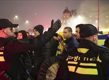 Holandsko, Amsterdam, Izrael, futbal, výtržnosti