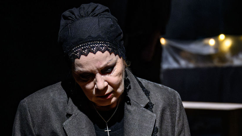 Anna Javorková ako Matka v inscenácii SND...