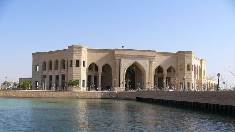 AL-Faw Palace, Baghdad - sídlo veliteľstva...