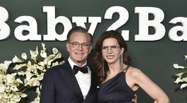 Herec Kyle MacLachlan a jeho partnerka Desiree Gruber.
