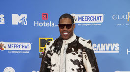 Raper Busta Rhymes navštívil Manchester.