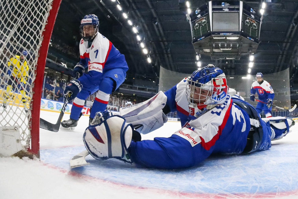 Hokejisti SR U18 na MS 2024 vo Fínsku.