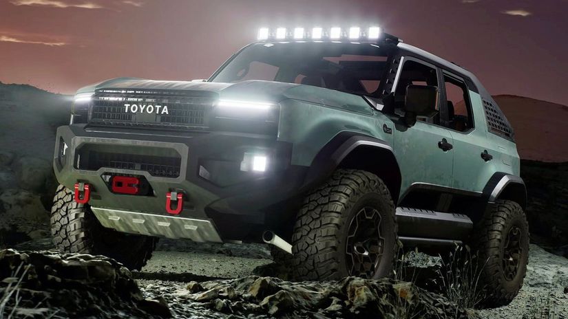 Land Cruiser ROX vychádza zo sériovej verzie...