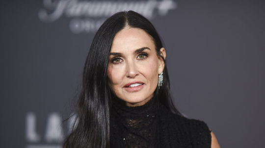 Herečka Demi Moore na slávnostnej premiére...