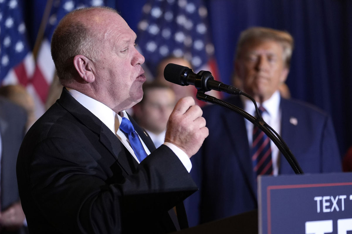 Tom Homan na volebnom večierku v New Hampshire...