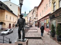 trotuár, Banská Štiavnica