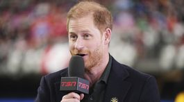 Princ Harry na finále Grey Cupu vo Vancouveri.