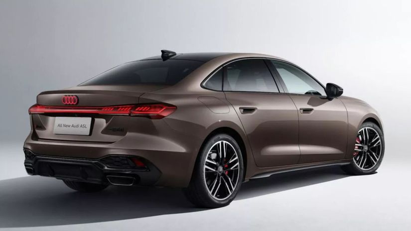 Do dĺžky narástlo čínske Audi A5L o 73 mm. Na...