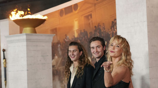 Herečka Connie Nielsen na premiére filmu...