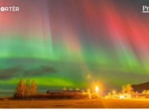 polárna žiara, Islande, mReportér