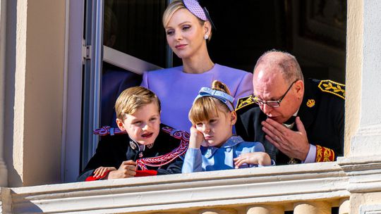 Princezná Charlene a princ Albert, princezná...