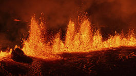 Na polostrove Reykjanes na juhozápade Islandu...