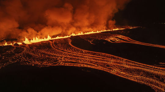 Na polostrove Reykjanes na juhozápade Islandu...