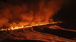 Island, sopka, Grindavik