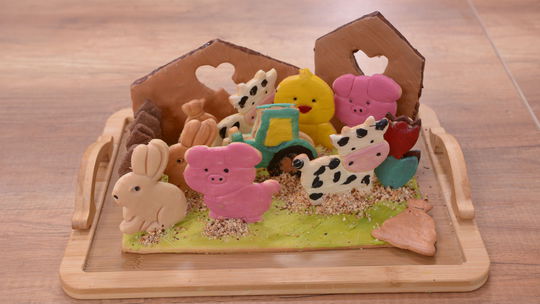 3D obraz zo sušienok od Dávida.